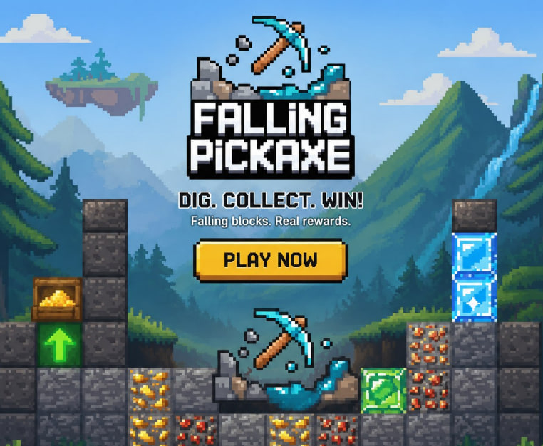 Falling Pickaxe Prova Gratis